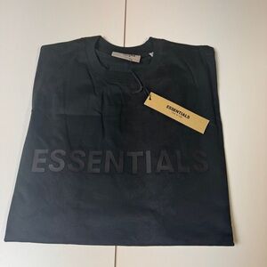 Fear of God Essentials T-Shirt Black Short Sleeve Tee Mens